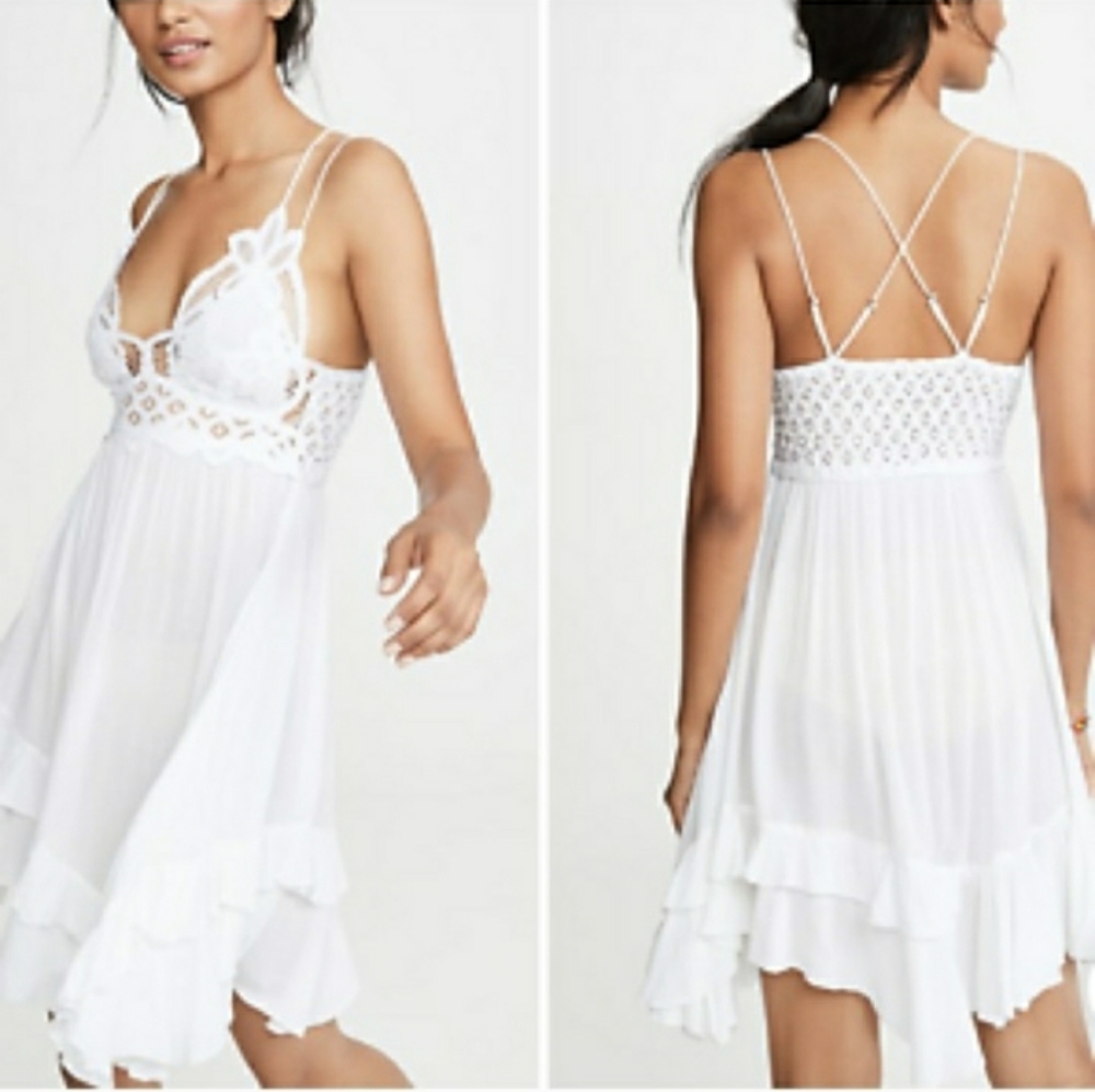 FREE PEOPLE Adele Slip Dress